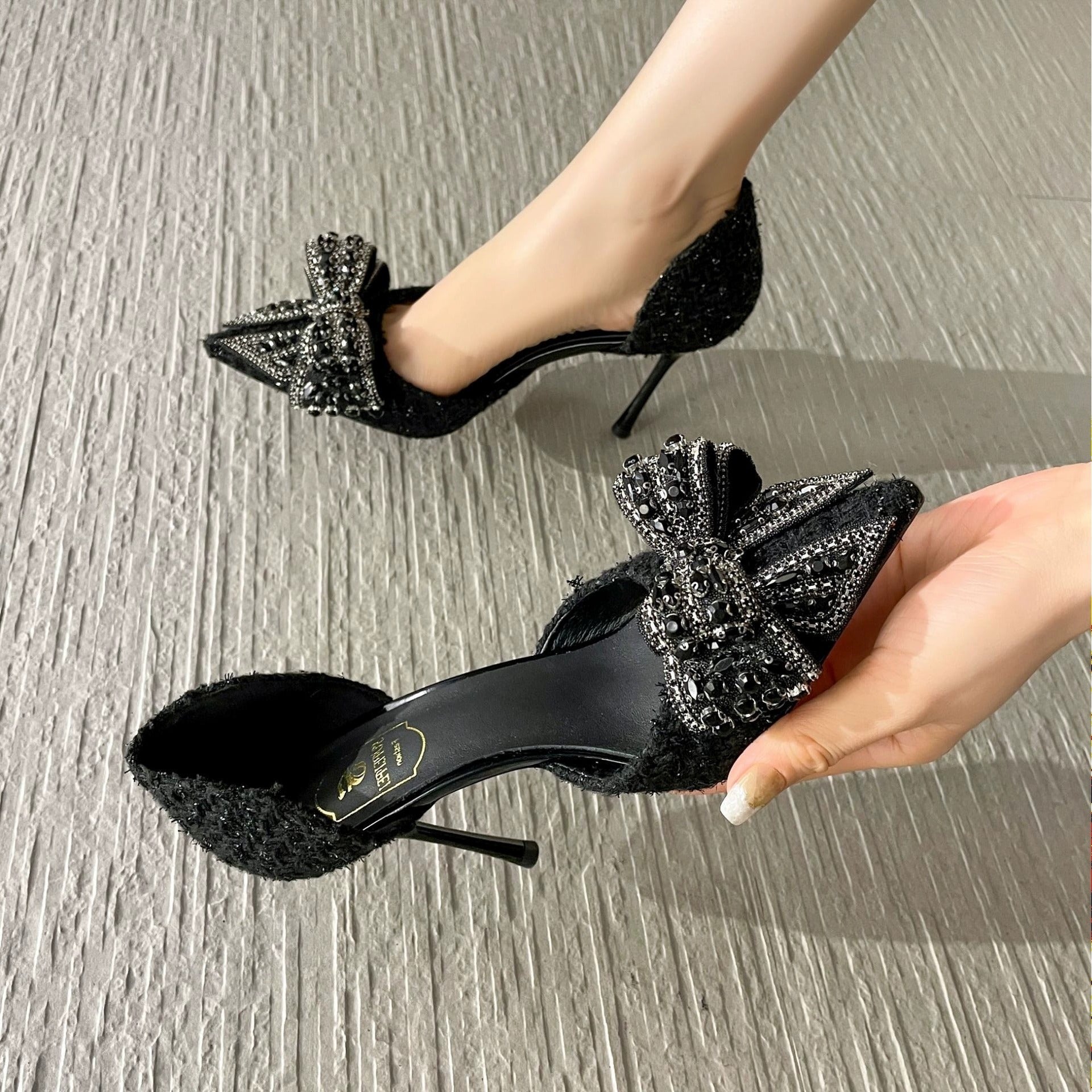 Fashion Black High Heels For Women