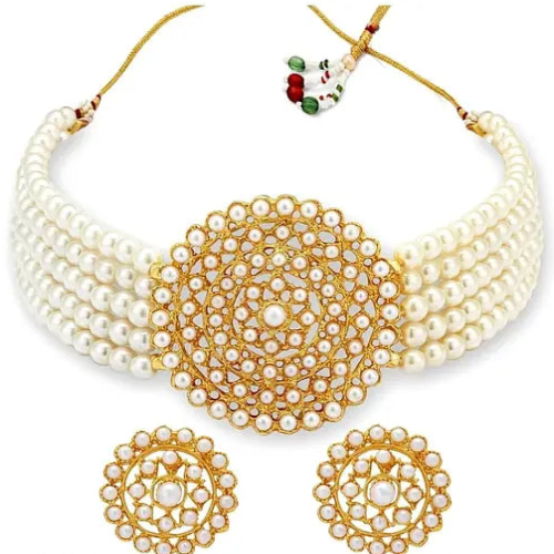 pearls Jewellery set for women