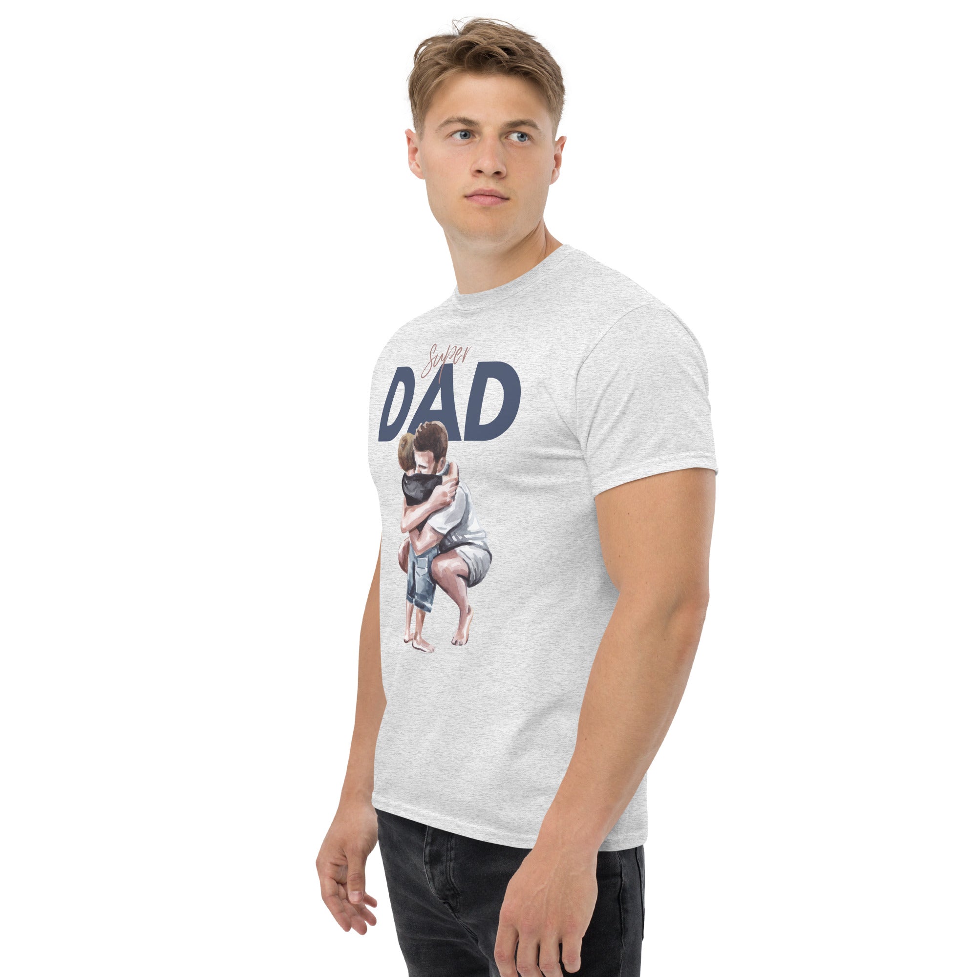 Super Dad T-Shirt - 100% Cotton, Perfect Gift for Father's Day