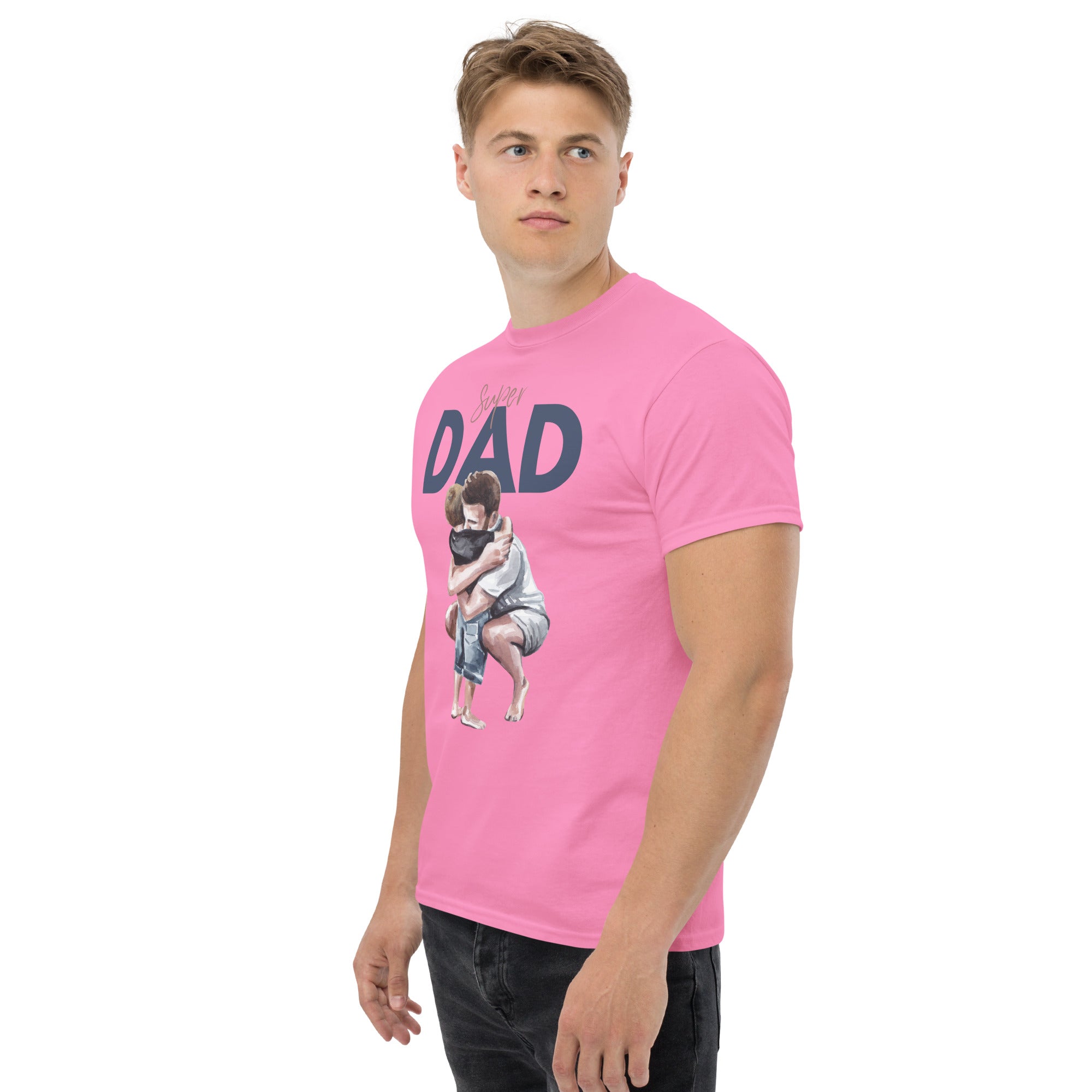 Super Dad T-Shirt - 100% Cotton, Perfect Gift for Father's Day