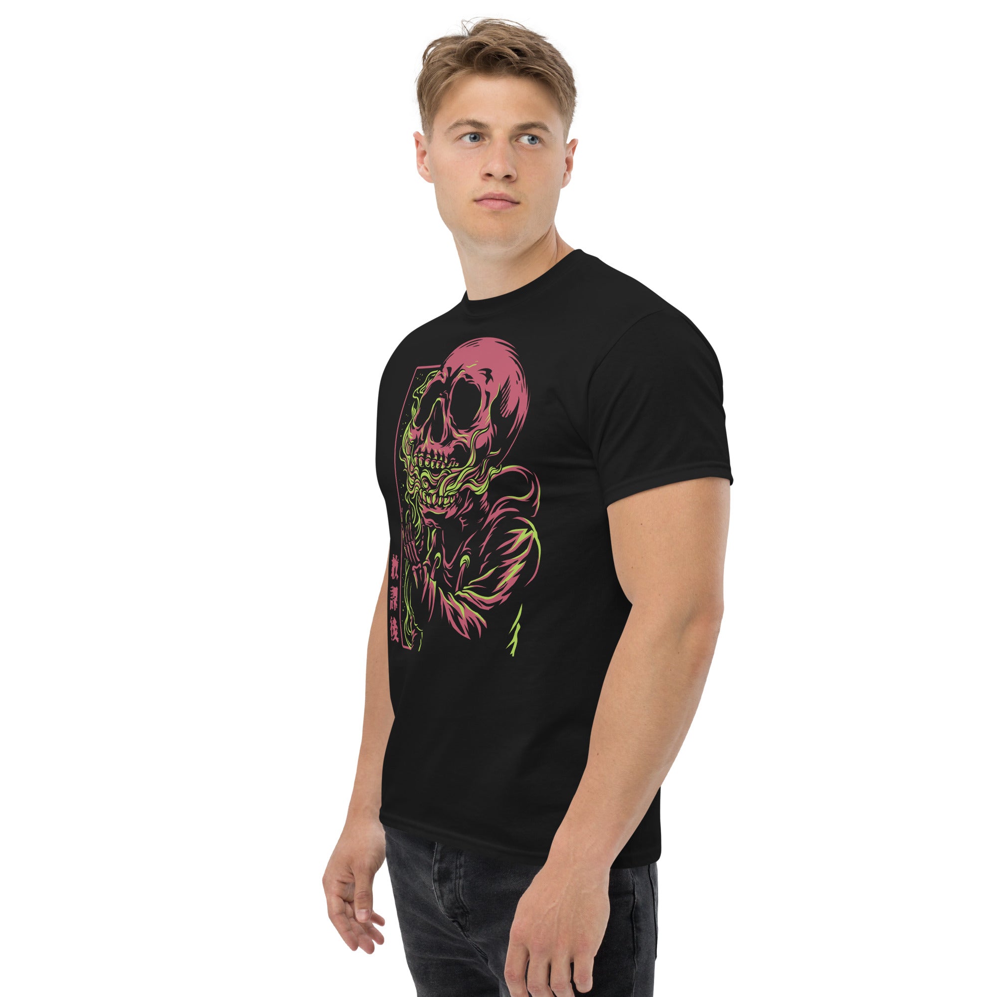 Red Skull T-Shirt - Embrace Bold Style with Men's Fashion