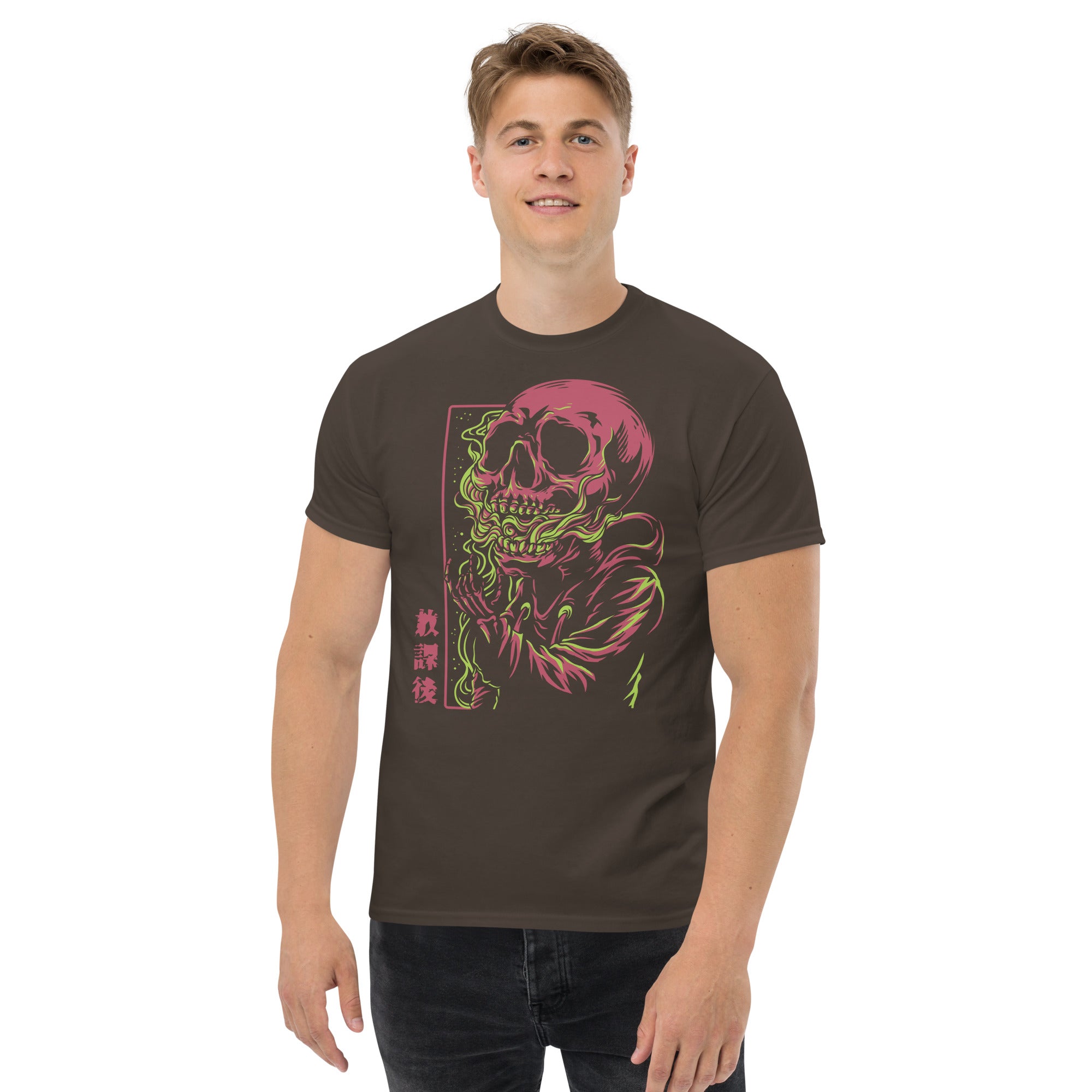 Red Skull T-Shirt - Embrace Bold Style with Men's Fashion