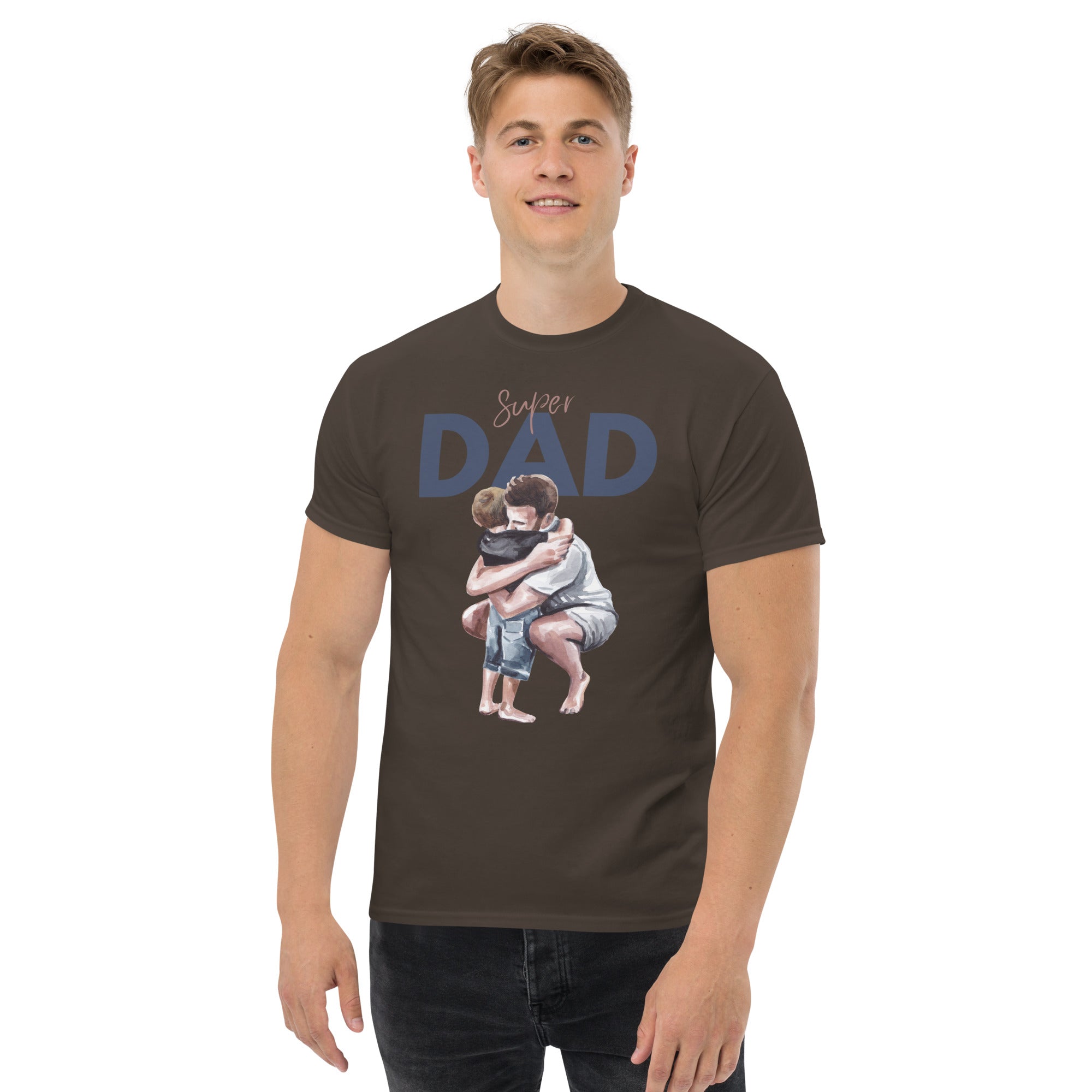 Super Dad T-Shirt - 100% Cotton, Perfect Gift for Father's Day