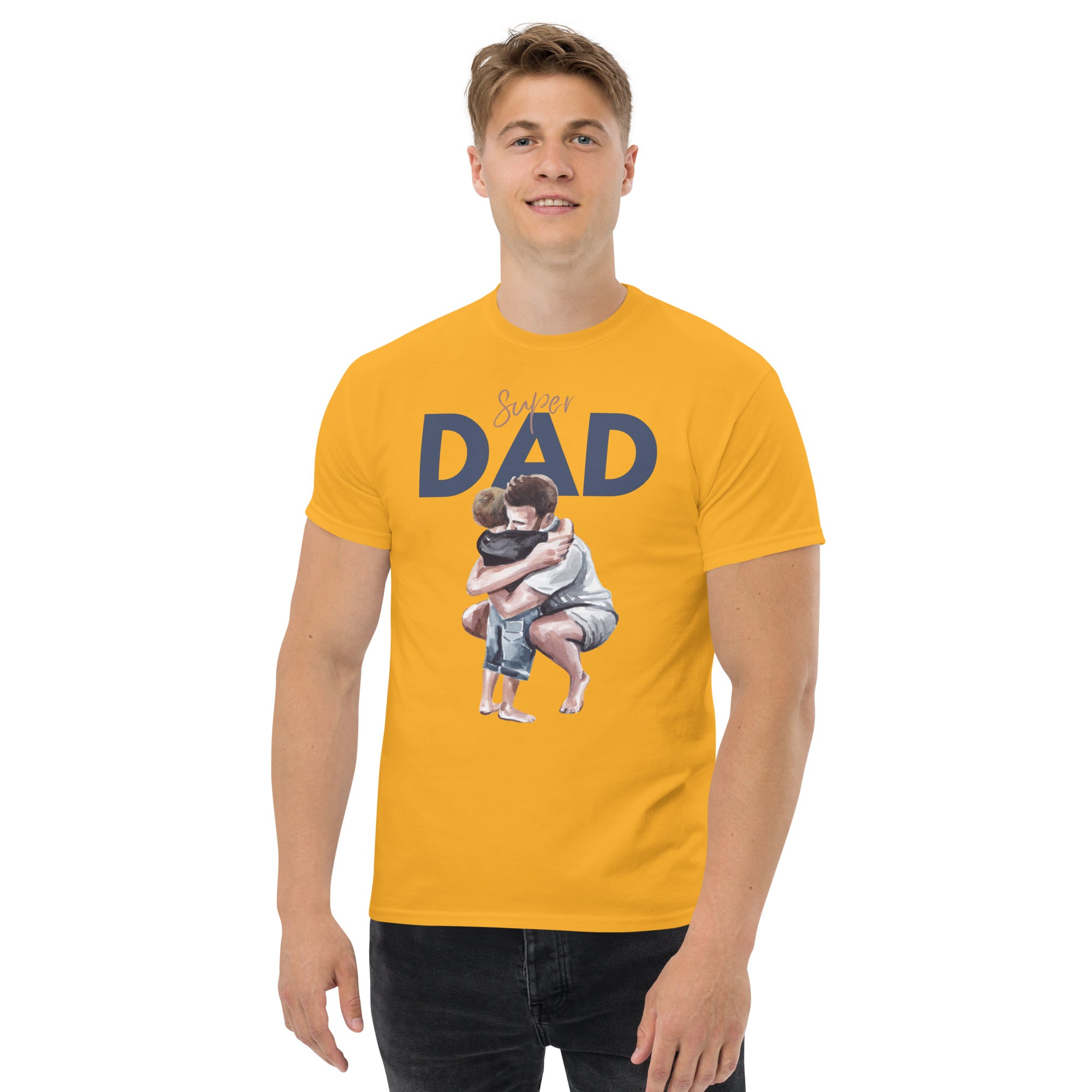 Super Dad T-Shirt - 100% Cotton, Perfect Gift for Father's Day