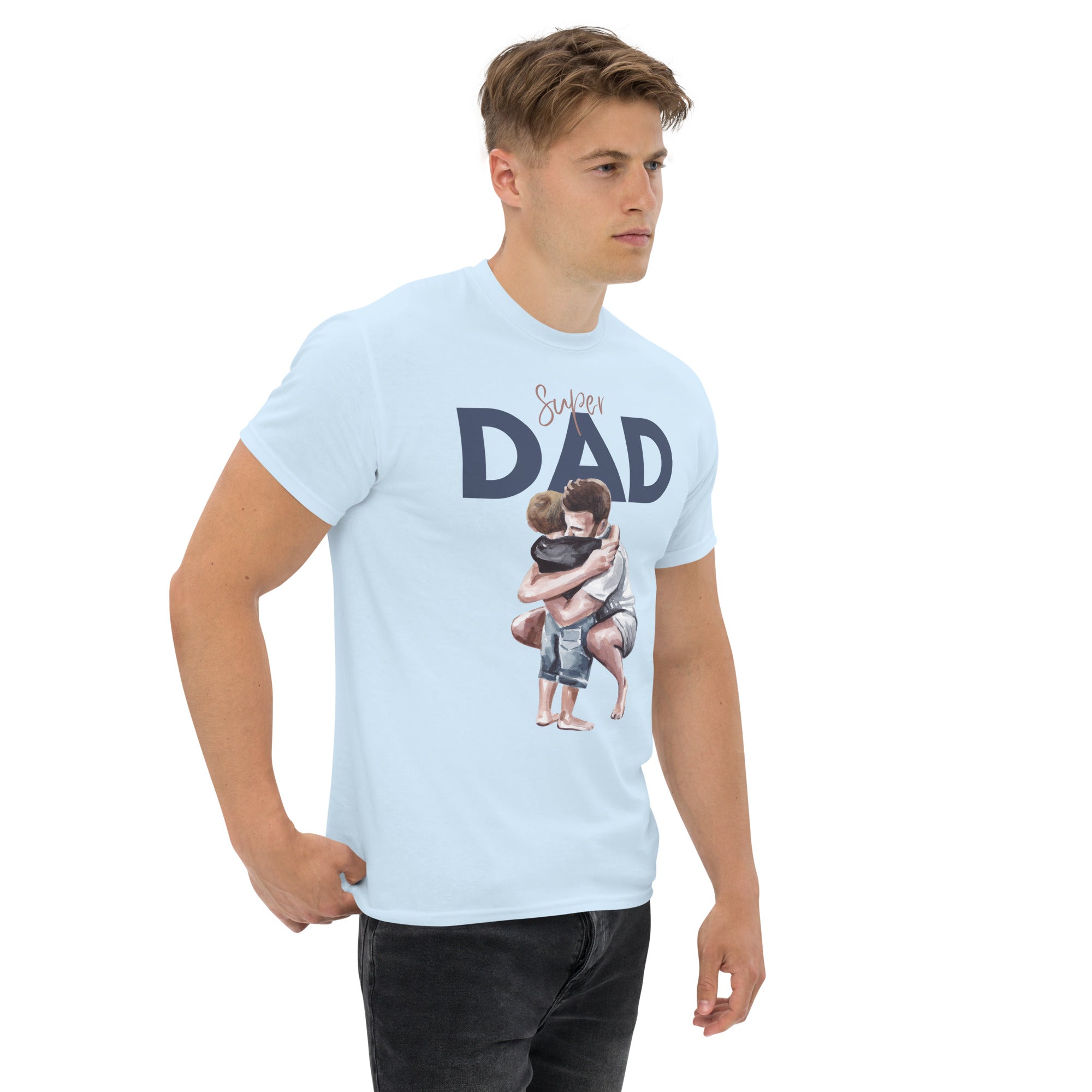 Super Dad T-Shirt - 100% Cotton, Perfect Gift for Father's Day