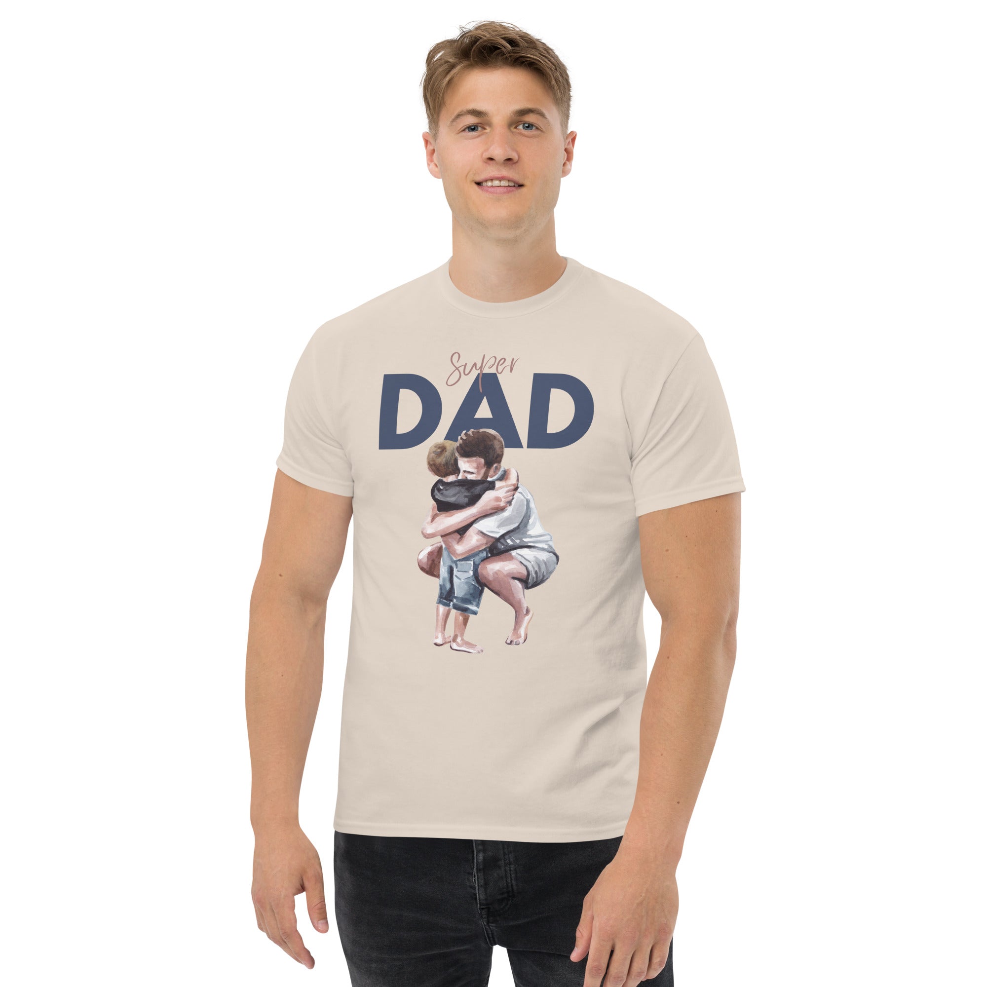 Super Dad T-Shirt - 100% Cotton, Perfect Gift for Father's Day