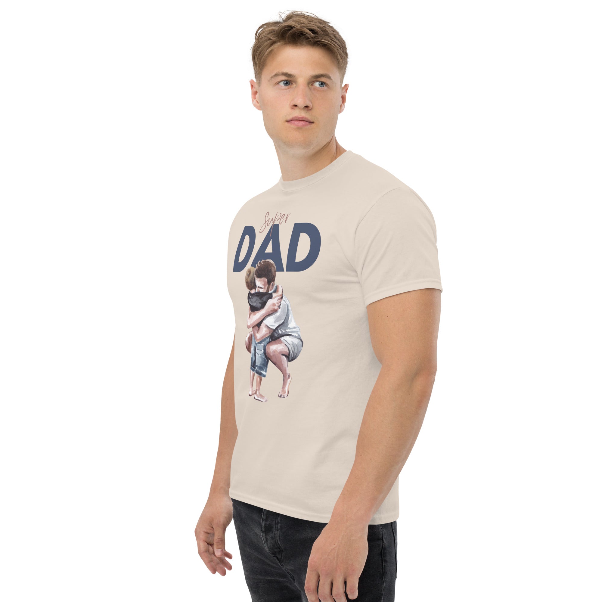 Super Dad T-Shirt - 100% Cotton, Perfect Gift for Father's Day