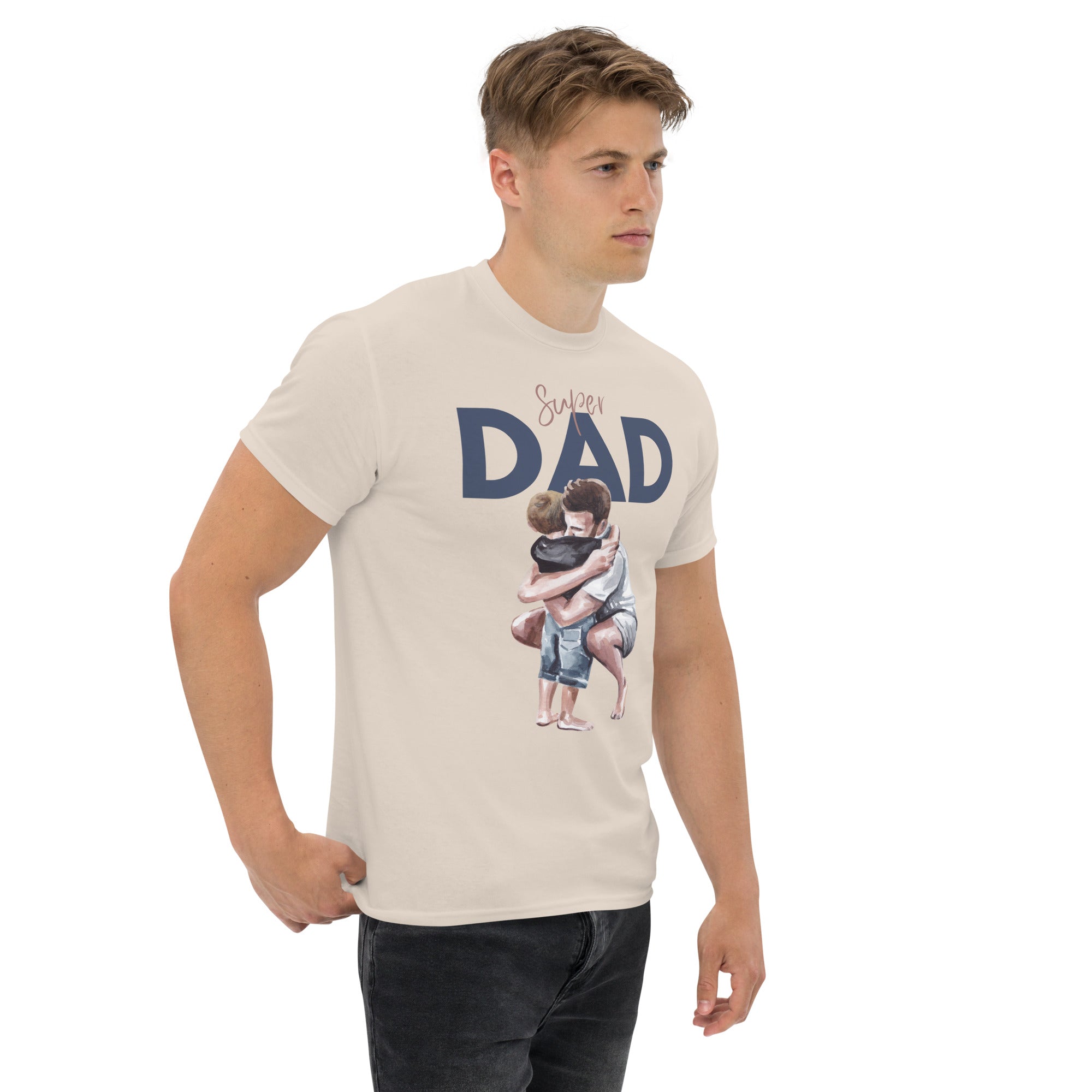 Super Dad T-Shirt - 100% Cotton, Perfect Gift for Father's Day