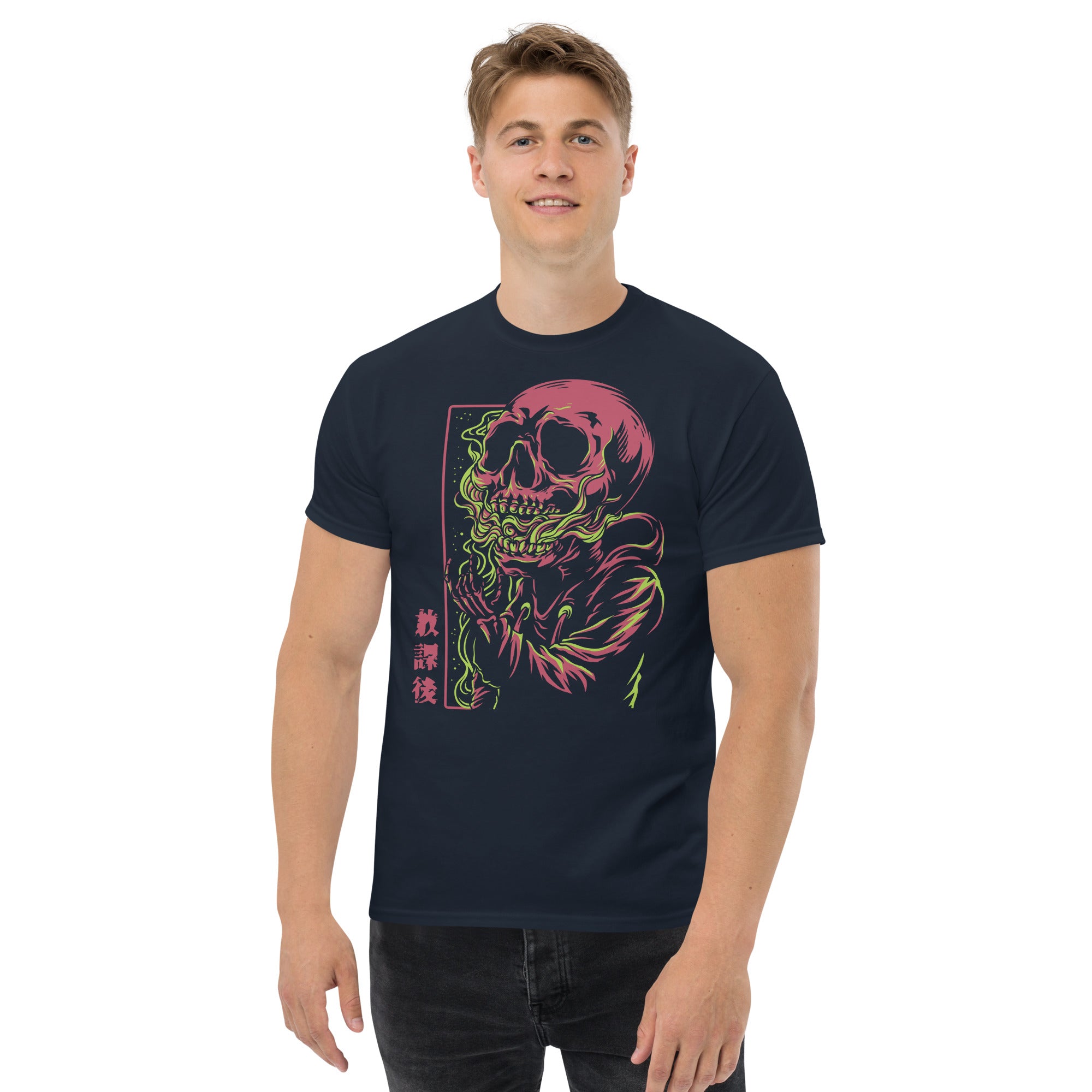 Red Skull T-Shirt - Embrace Bold Style with Men's Fashion