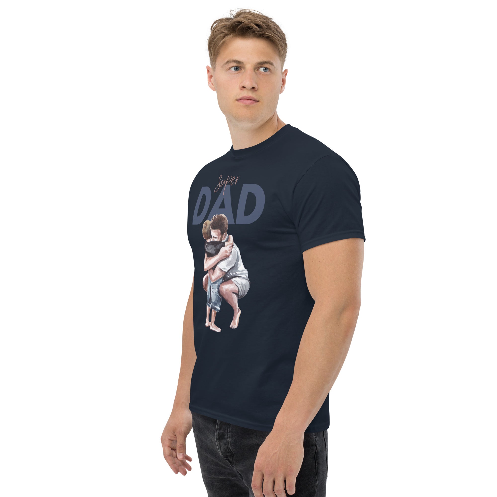 Super Dad T-Shirt - 100% Cotton, Perfect Gift for Father's Day