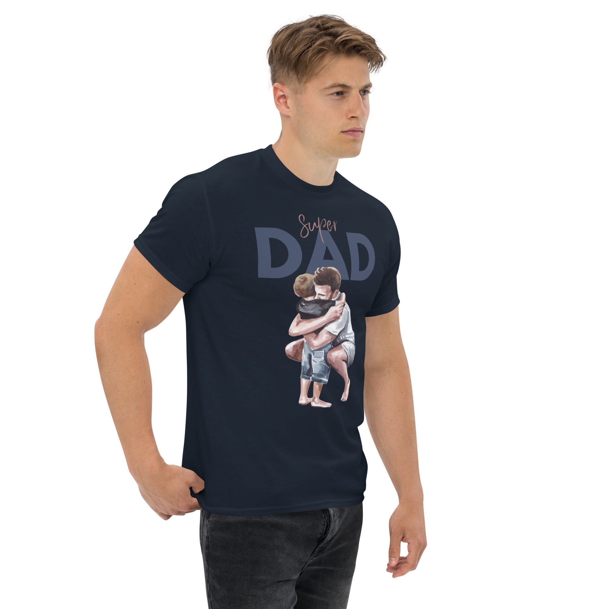 Super Dad T-Shirt - 100% Cotton, Perfect Gift for Father's Day