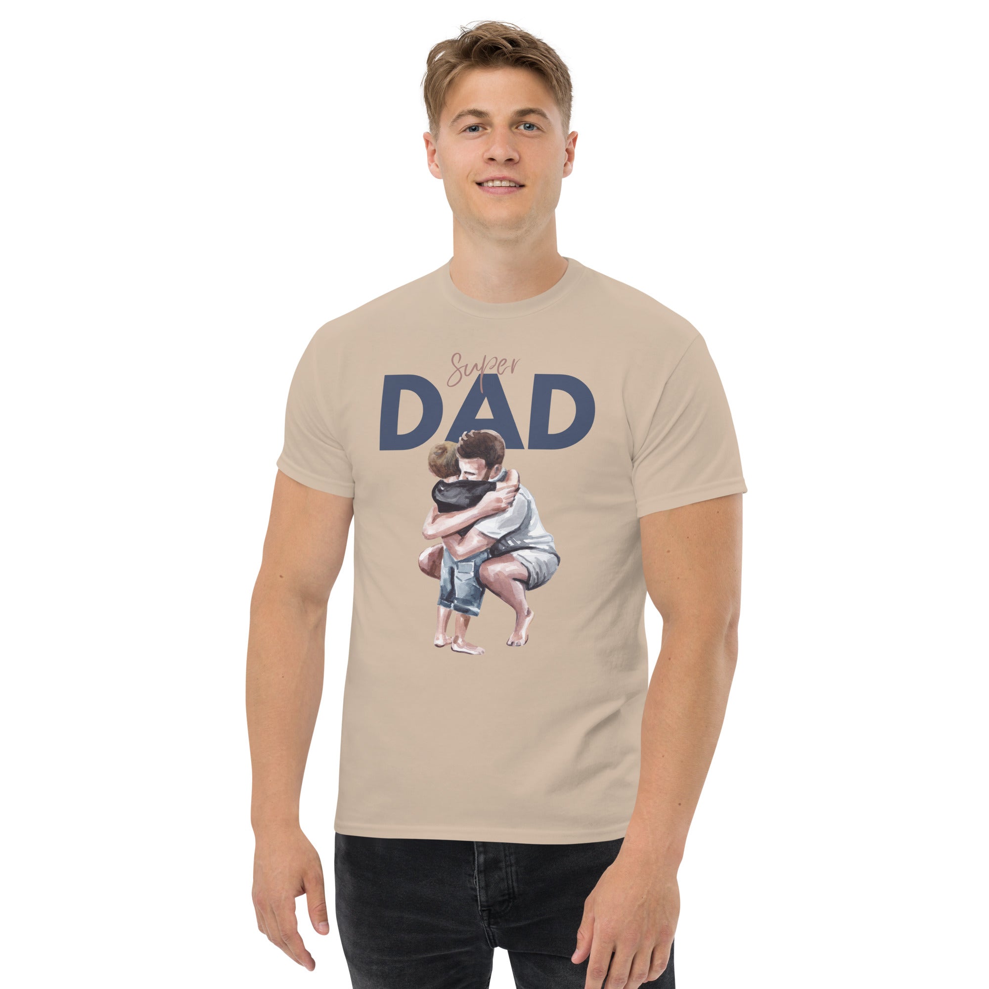 Super Dad T-Shirt - 100% Cotton, Perfect Gift for Father's Day