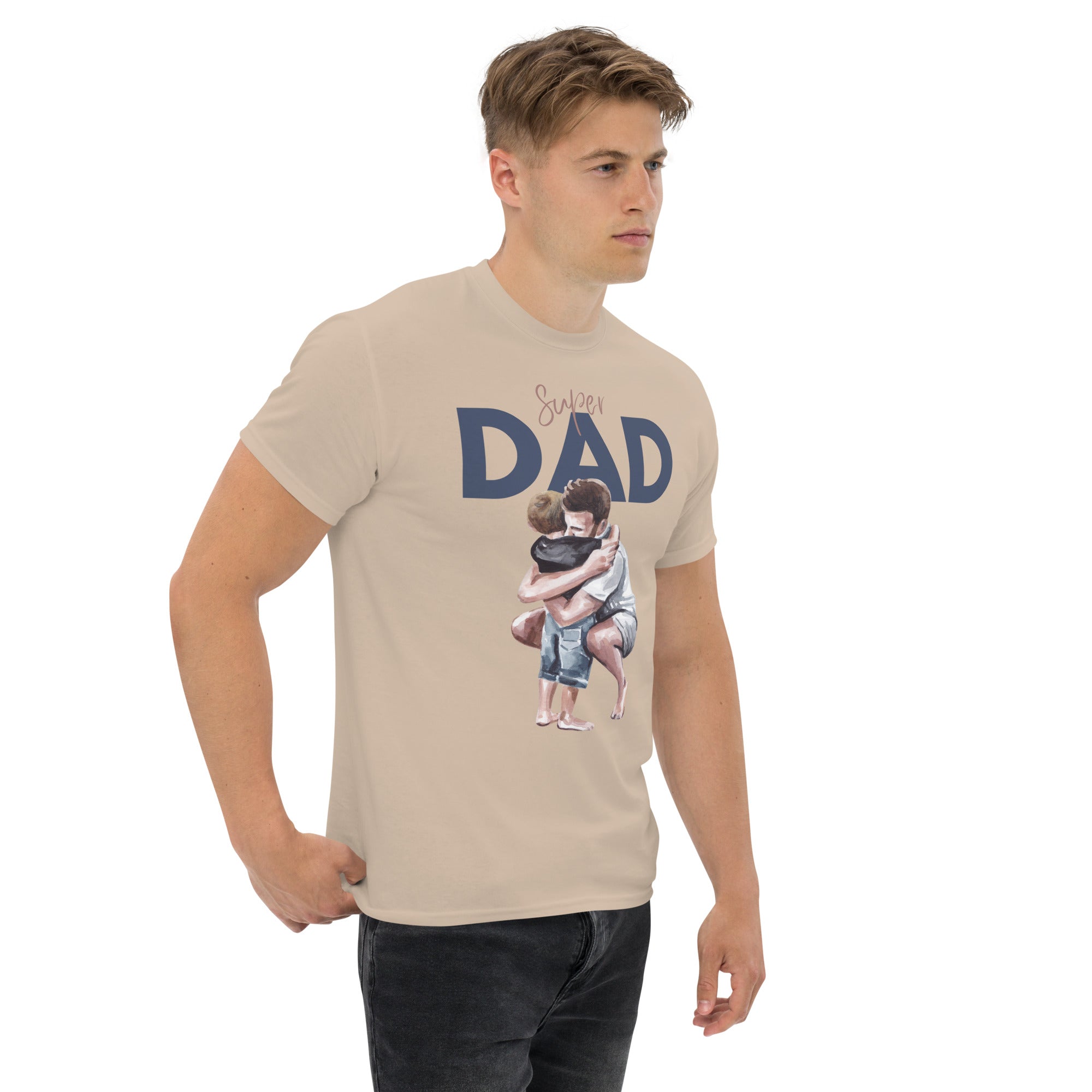 Super Dad T-Shirt - 100% Cotton, Perfect Gift for Father's Day