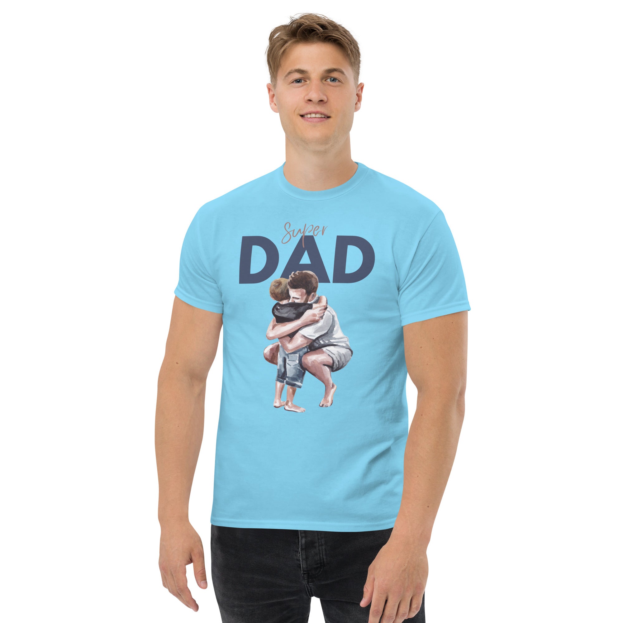 Super Dad T-Shirt - 100% Cotton, Perfect Gift for Father's Day