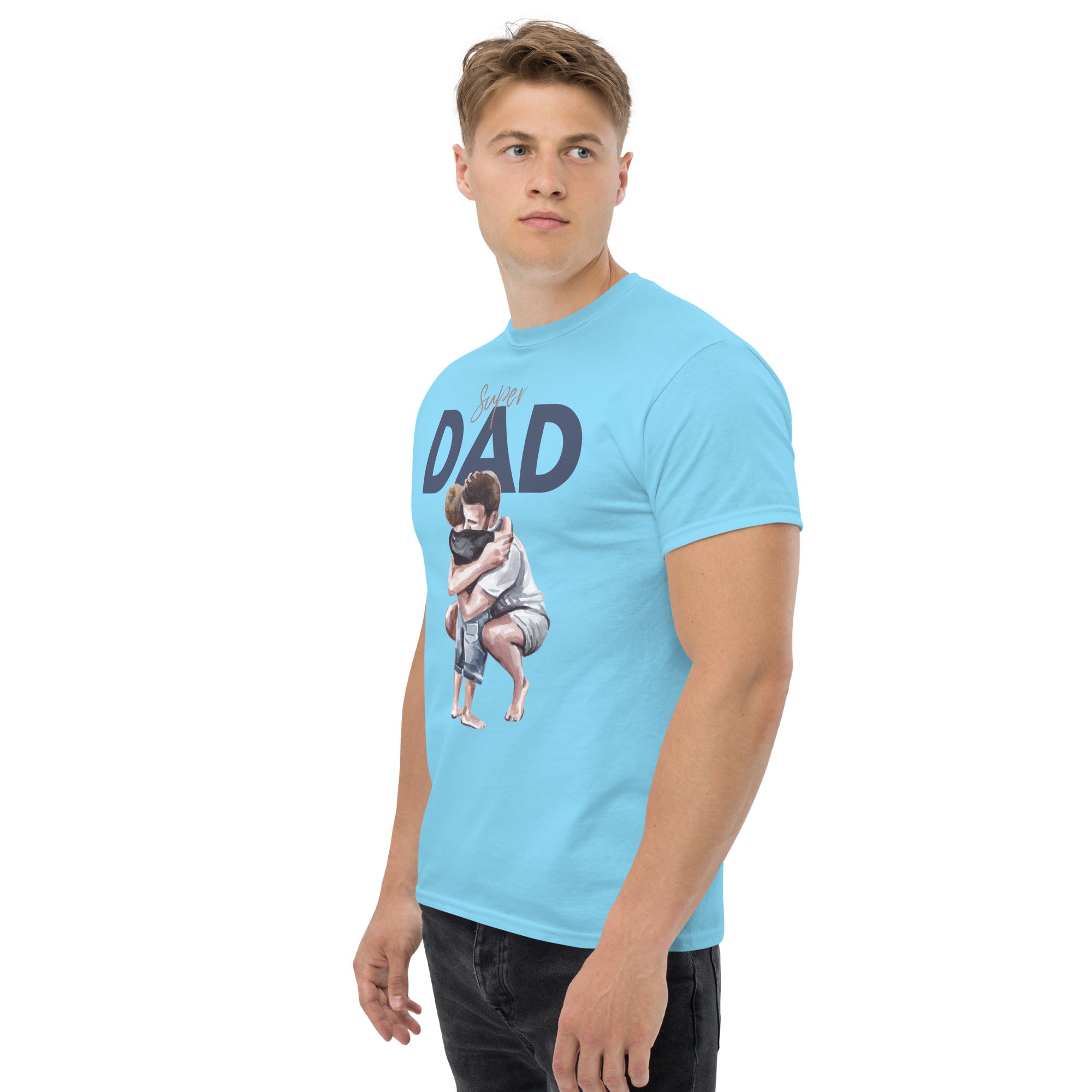 Super Dad T-Shirt - 100% Cotton, Perfect Gift for Father's Day