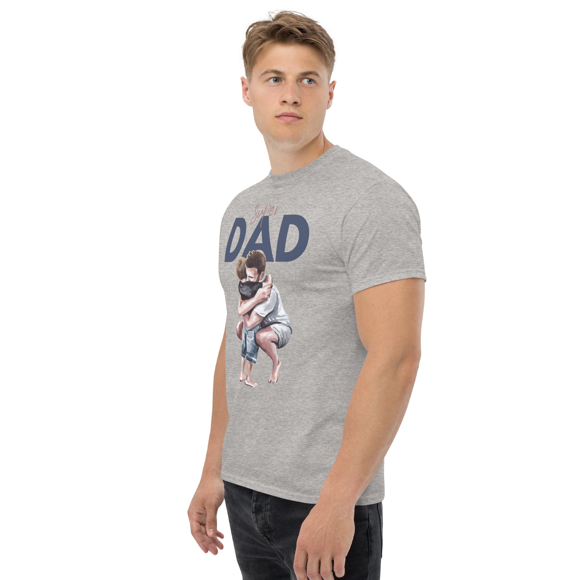 Super Dad T-Shirt - 100% Cotton, Perfect Gift for Father's Day