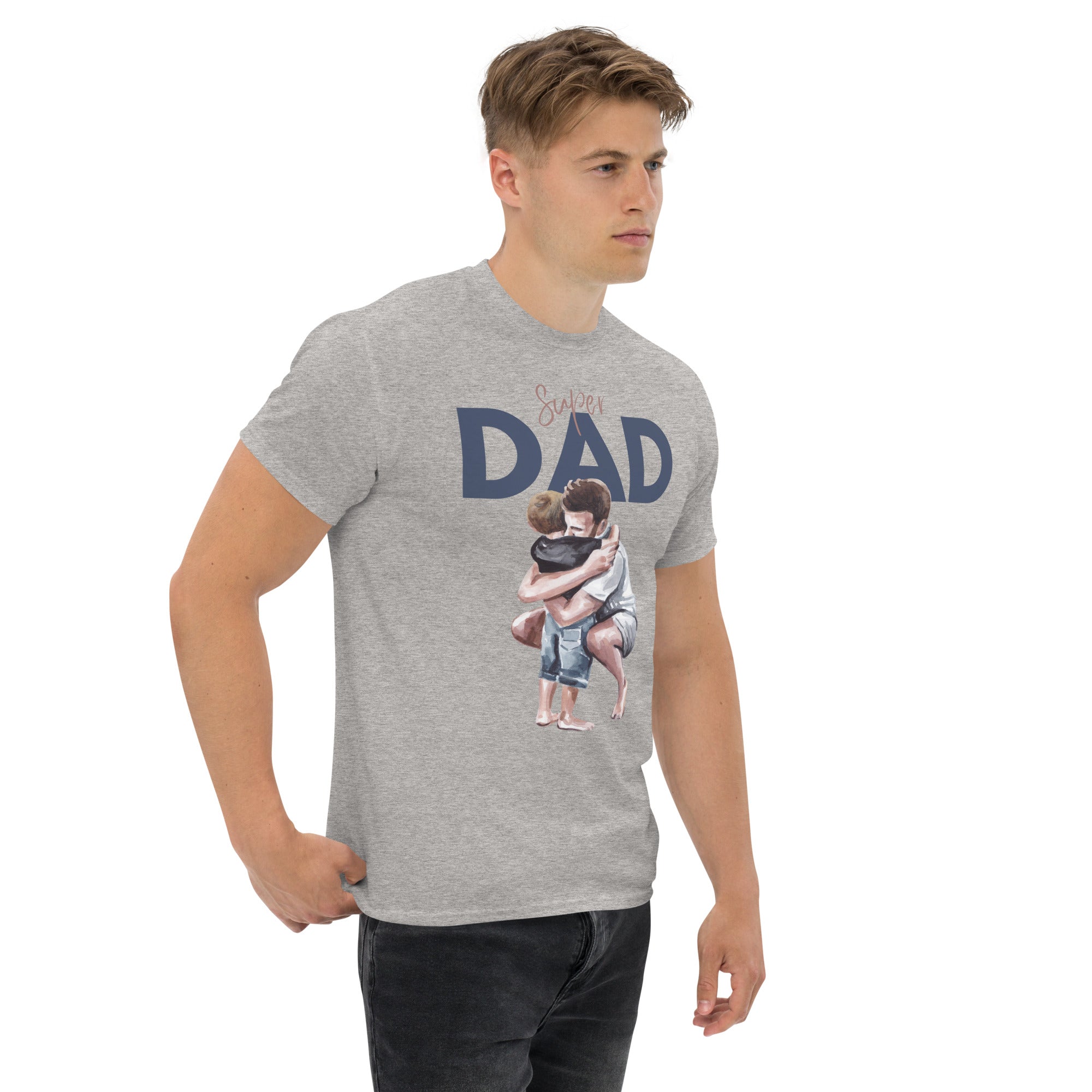 Super Dad T-Shirt - 100% Cotton, Perfect Gift for Father's Day