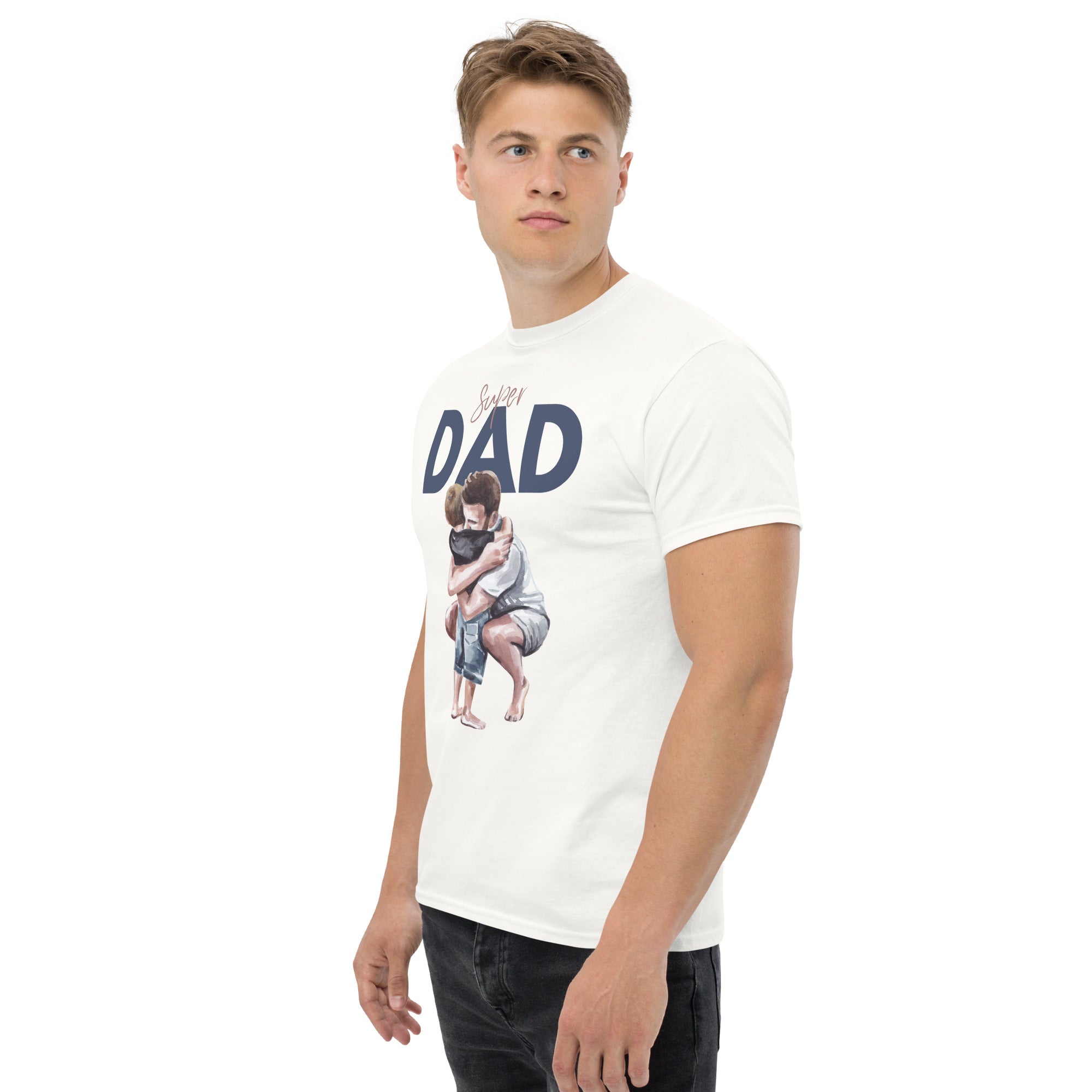 Super Dad T-Shirt - 100% Cotton, Perfect Gift for Father's Day