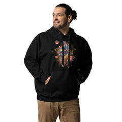 Space Astronaut Men’s Hoodie: Explore Unique Space-Themed Style