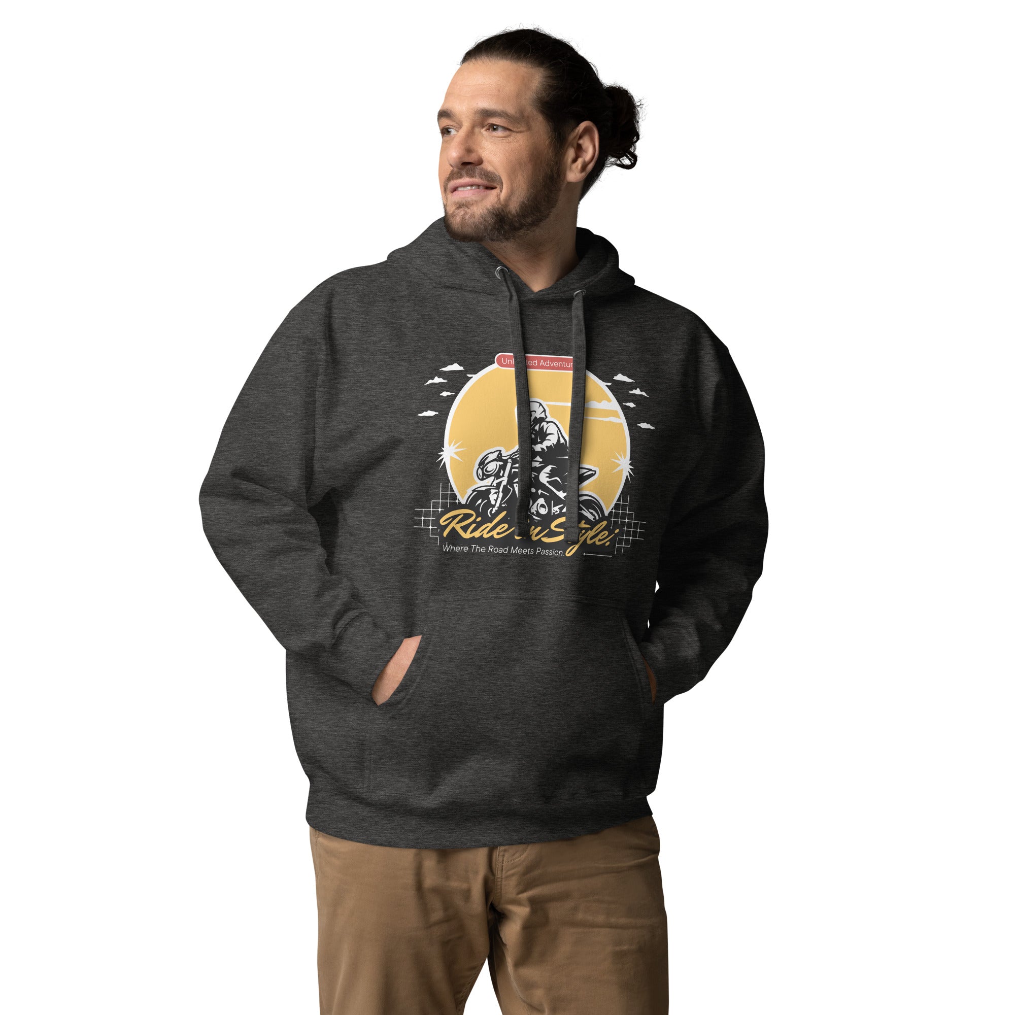 Ride in Style Men’s Hoodies: Trendy & Comfortable