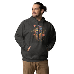 Space Astronaut Men’s Hoodie: Explore Unique Space-Themed Style