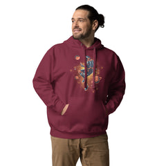 Space Astronaut Men’s Hoodie: Explore Unique Space-Themed Style