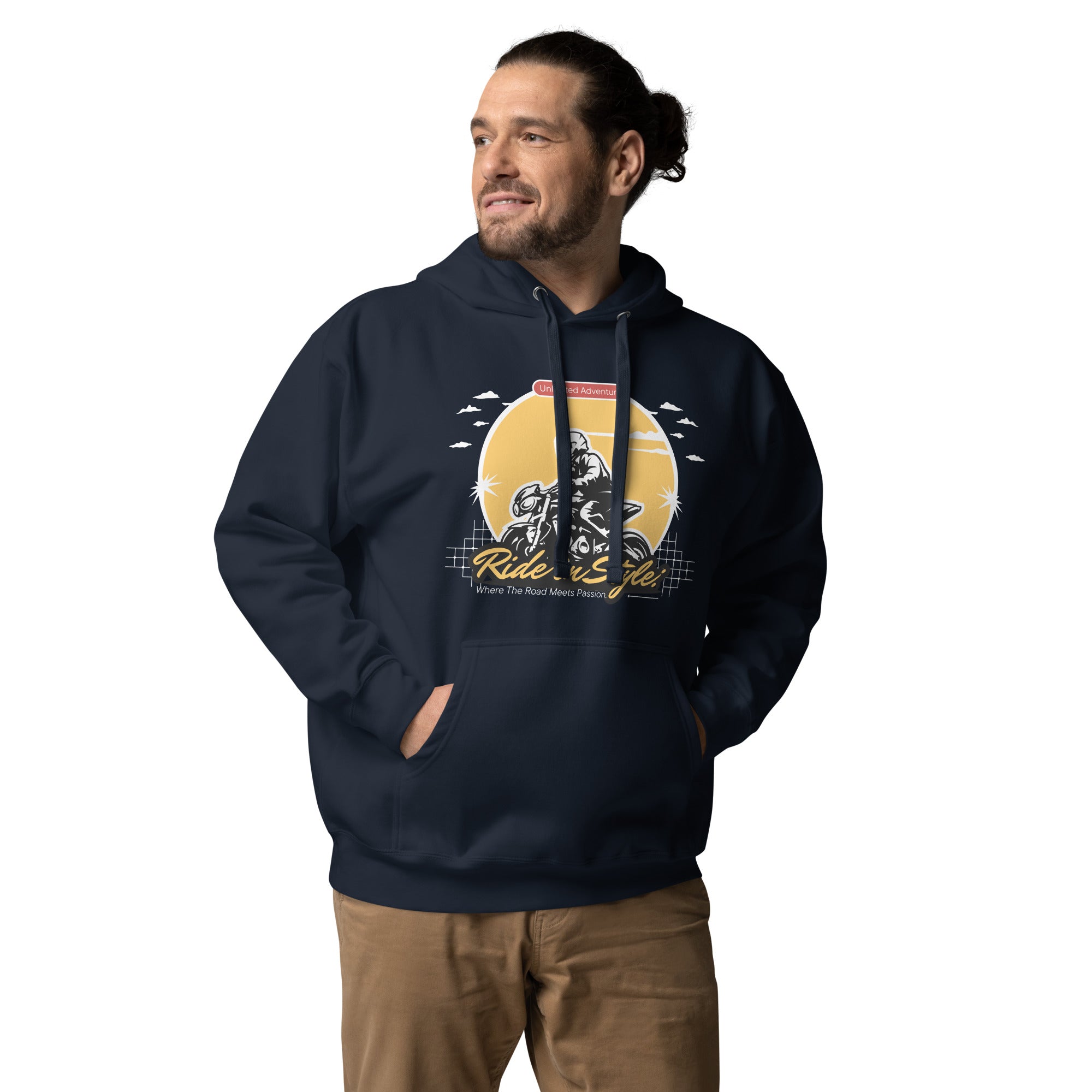 Ride in Style Men’s Hoodies: Trendy & Comfortable