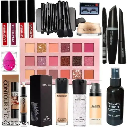 Professional Waterproof Makeup KIt Set With All Products For All Types Of Skin For Girls & Women